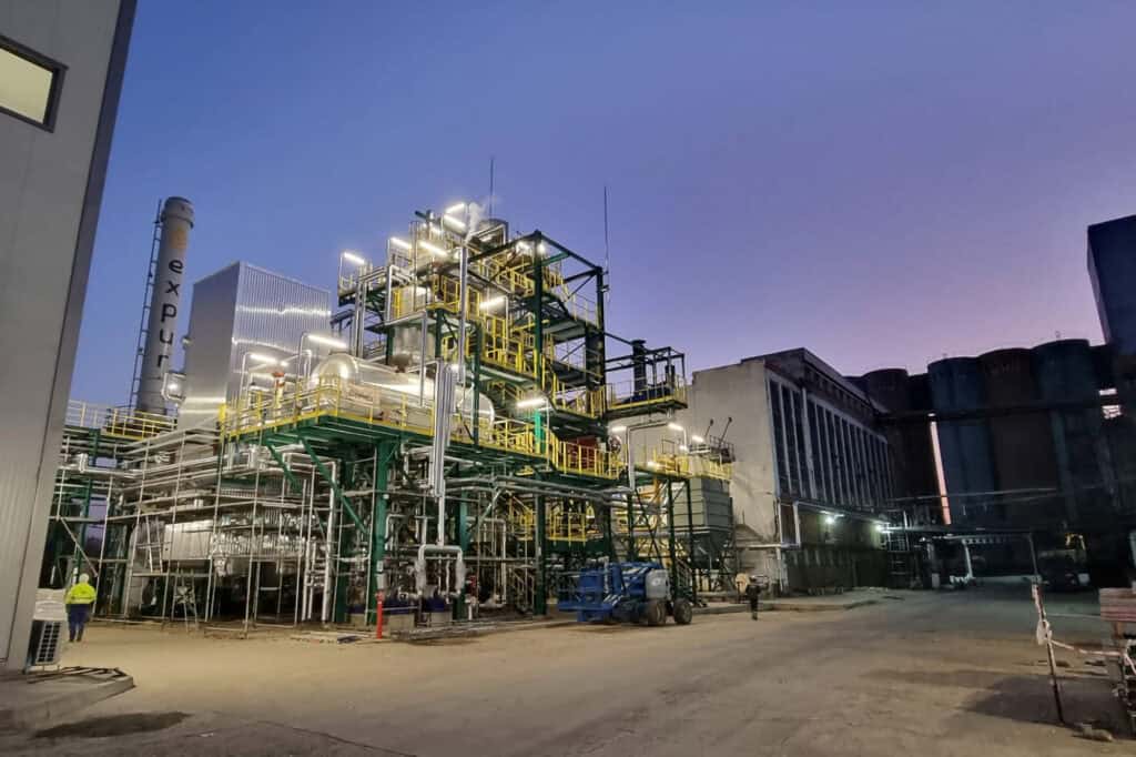 4,6 MW biomass cogeneration plant