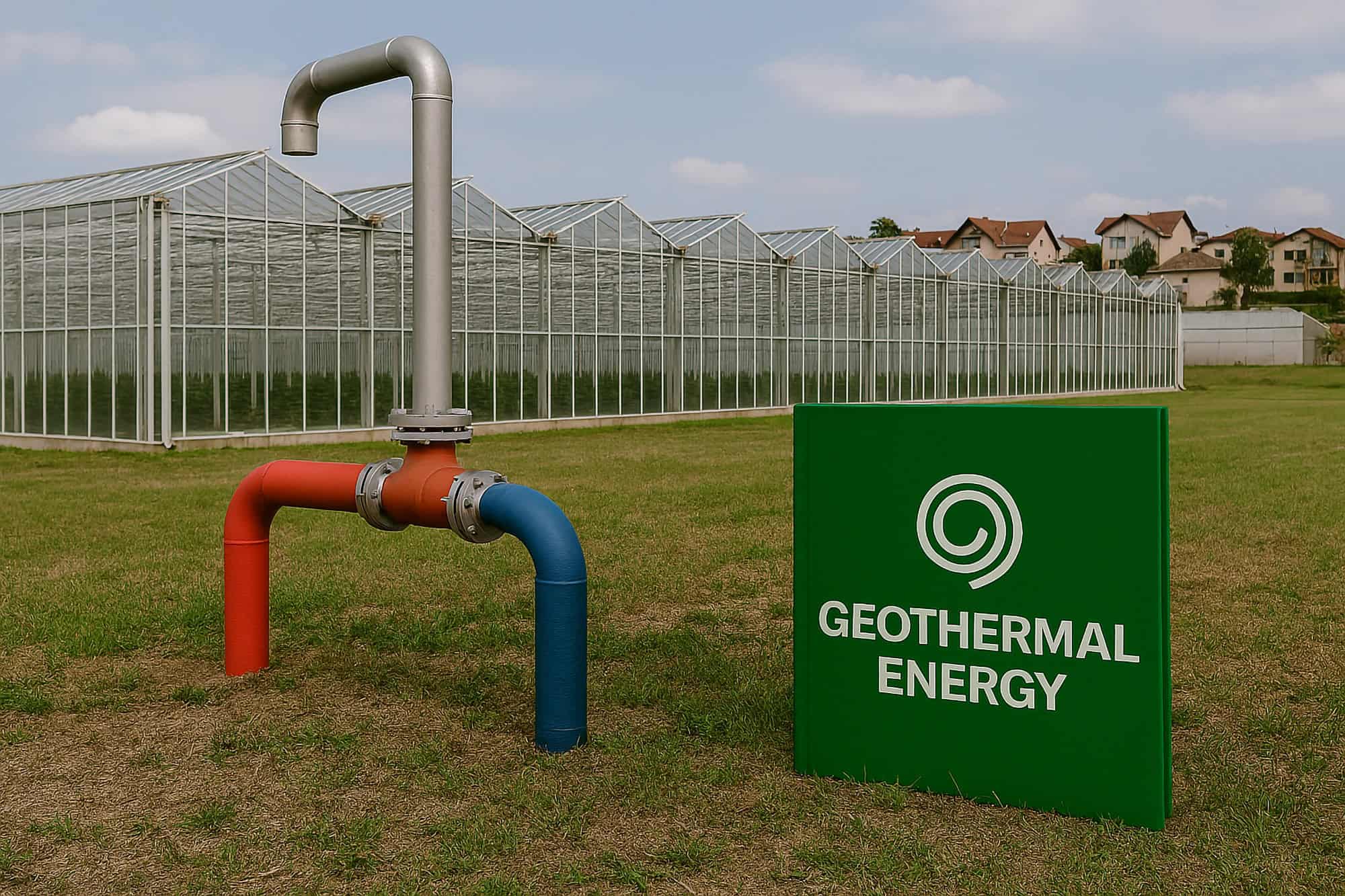 Geothermal energy systems for greenhouses and urban development
