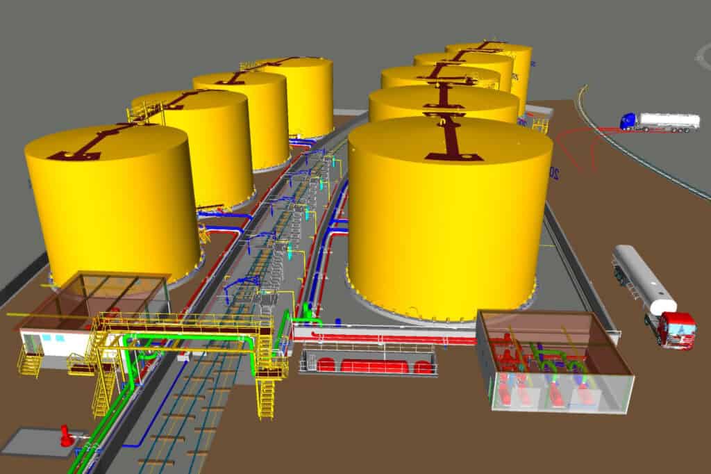 New terminal for liquid fertilizer