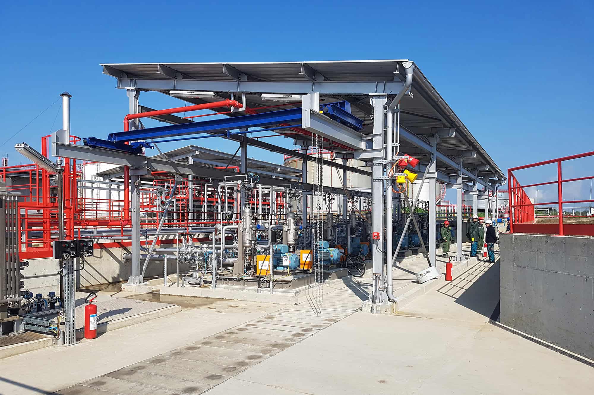 Turnkey blending system implementation for Pancevo Refinery